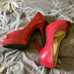 Candie's red heels